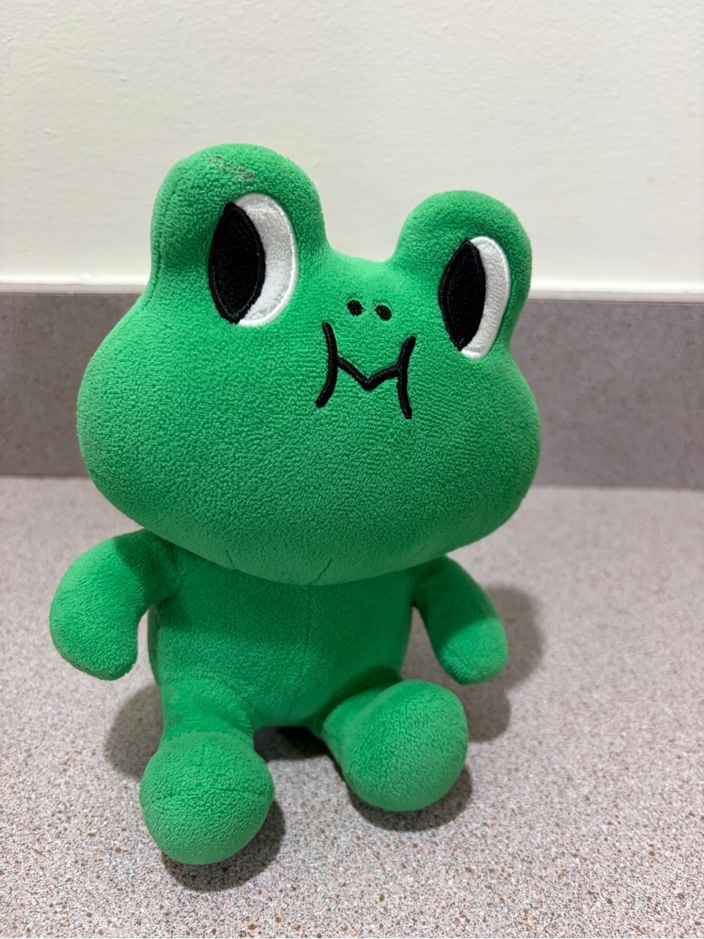 Green Plush Frog Stuffed Toy - Kids Plush Comforter